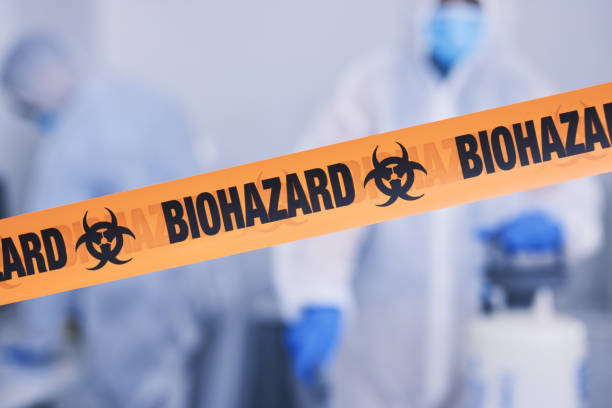 Professional Biohazard Cleanup technician working in Amelia, NE